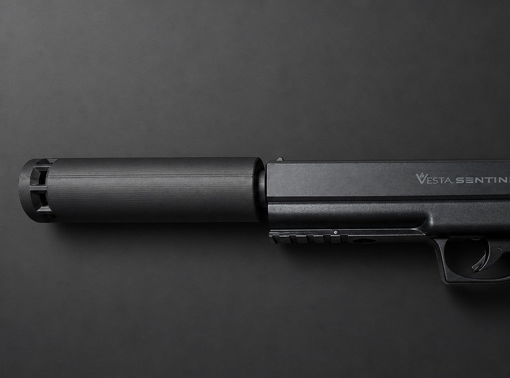 Vesta Sentinel Geluidsdemper V2 – Verbeterde demping & extra prestaties