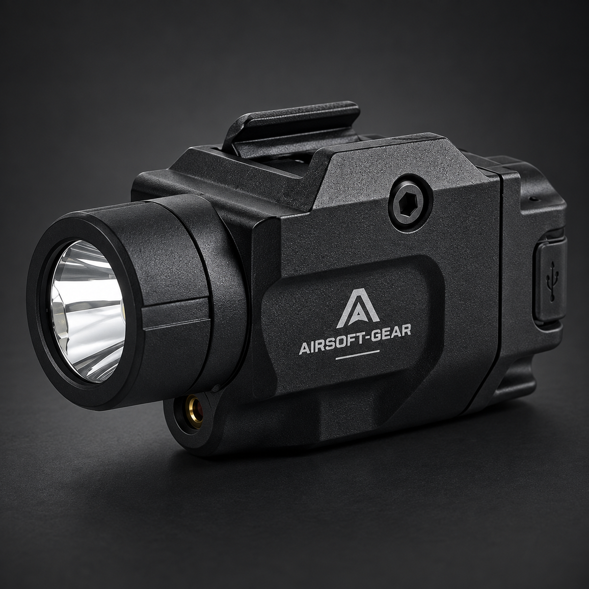 Vesta Sentinel Tactical Flashlight & Rode Laser – USB-C Oplaadbaar | 20mm Picatinny